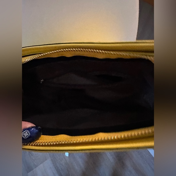 Lemon Purse with lemon slice embroidery bag tag with chain crossbody strap - Picture 10 of 10